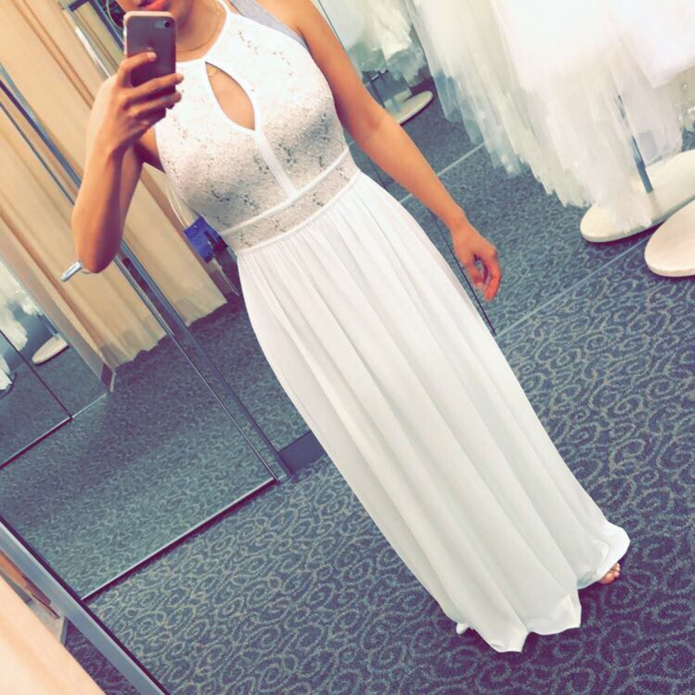 Brand new white dress
